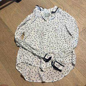 Maeve Polka Dot Buttondown